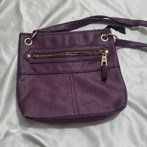 Elegant Purple Crossbody Bag